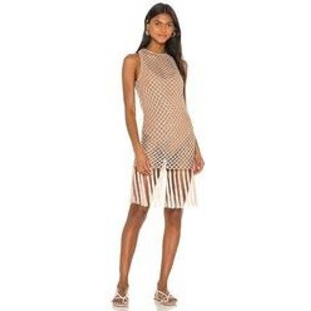 Song of Style Dani Crochet Tassel Dress XL